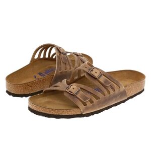 Birkenstock Oiled Leather Granada Sandals
